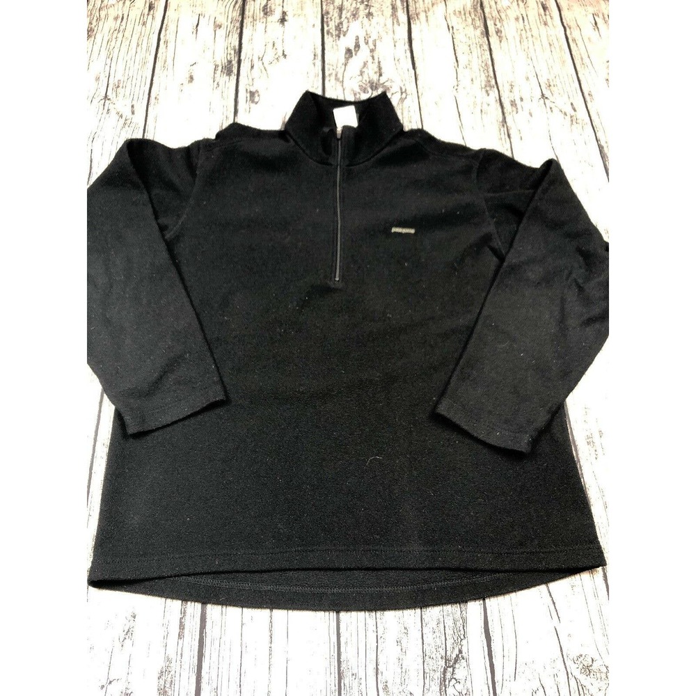 Patagonia Capilene Mens Large 1/4 Zip Pullover